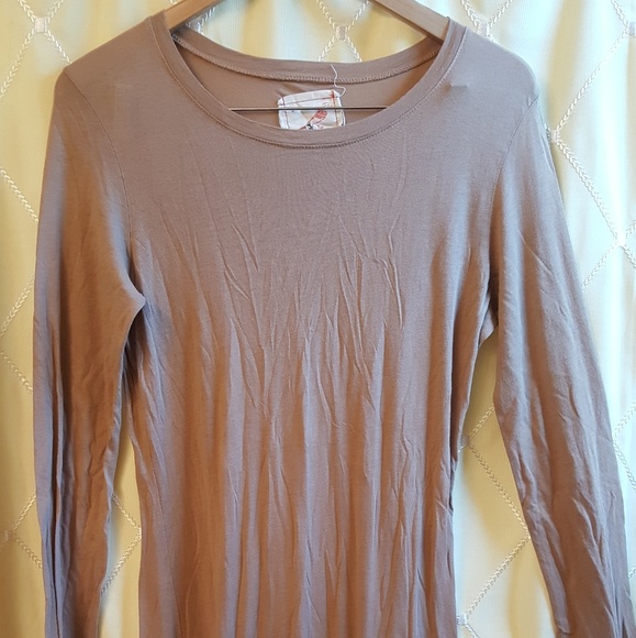 Daftbird Long sleeve maxi dress w/ slit - Picture 4 of 6